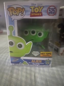 Funko Pop! Disney Toy Story Alien #525 (Diamond Collection / Hot Topic Exclusive)