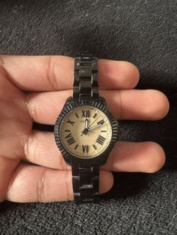 Fossil Cecile Mini Watch Women 29mm Black Champagne Dial