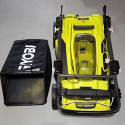 Ryobi 40v 20in Brushless Push Mower 