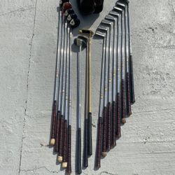 Golf Clubs With Wilson Bag