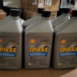 6 Qts Of Shell Spirax S4 ATF X Transmission Fluid