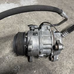 OEM BMW 320i 328i AC Compressor Denso 7SBU17A - 2014 F30 - Great Condition 