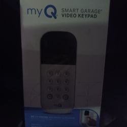 My Q  Smart Garage Video Keypad(New) 