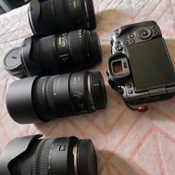 Canon R5 + Complete Sets Lenses.