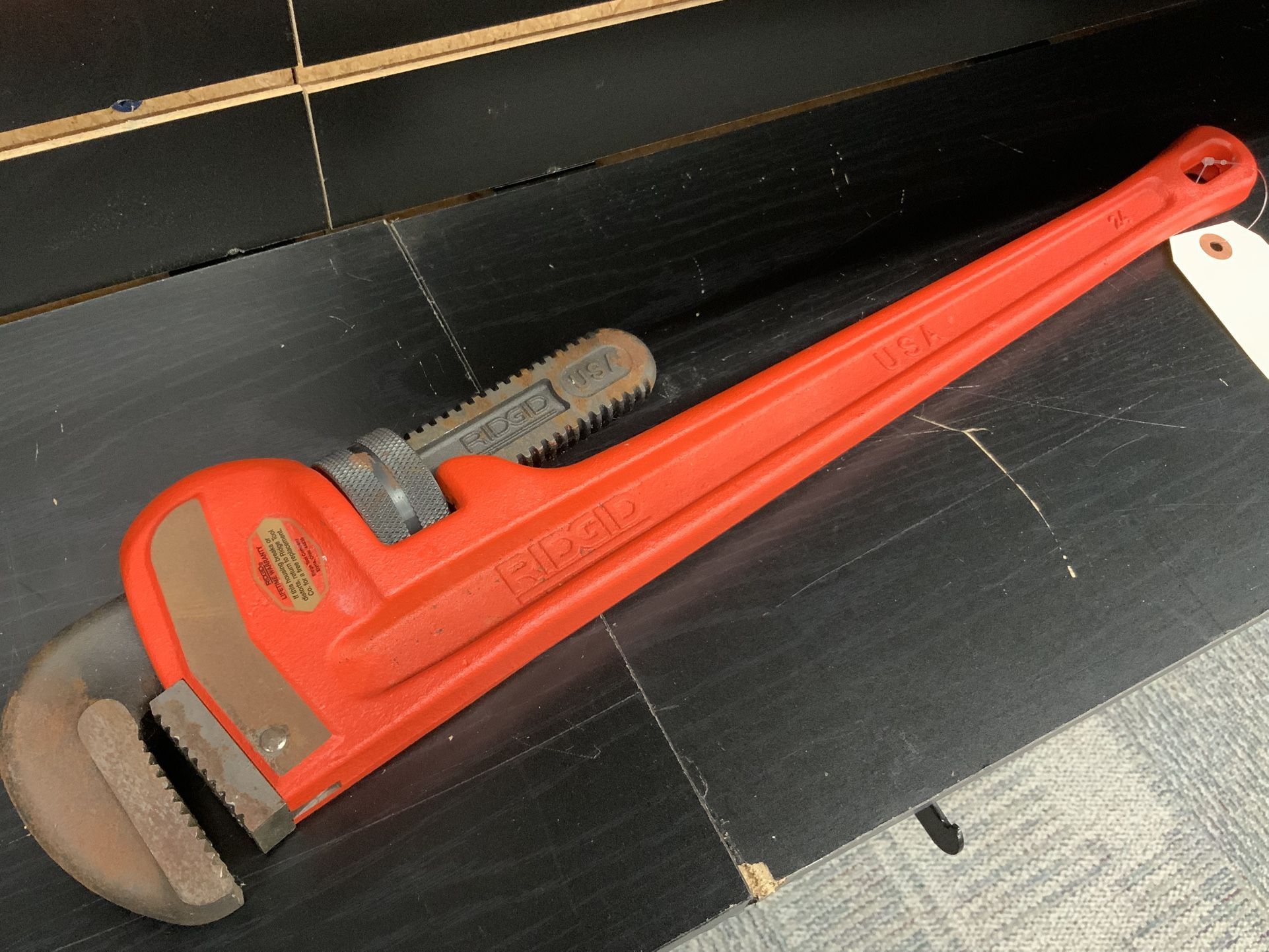 RIDGID 24 in. Straight Pipe Wrench