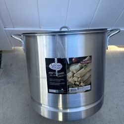 Heavy Duty Aluminium Steamer / Stock / Tamale Pot - 40 Quarts