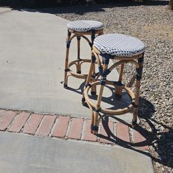 Wicker stools