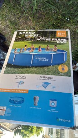 15ft Above Ground Pool 300$