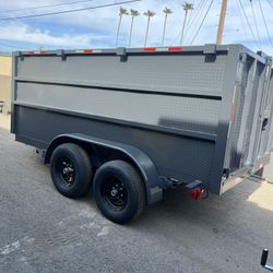 8x12x4 Dump Trailer