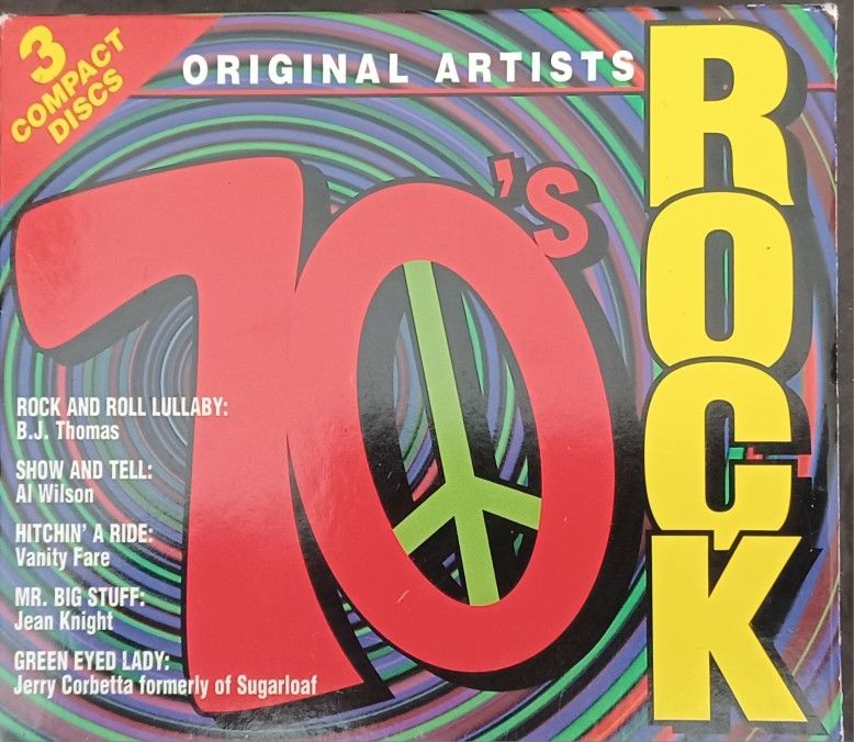 70's Rock Complete 3 CD Set~ EX/EX