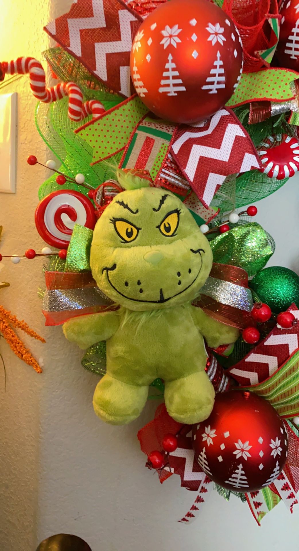 Grinch Wreath And Other Christmas Wreaths