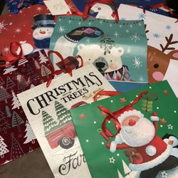 CHRISTMAS GIFT BAGZ ALL NEW BIG ONES MID SIZE AND SMALL MUST TAKE ALL 