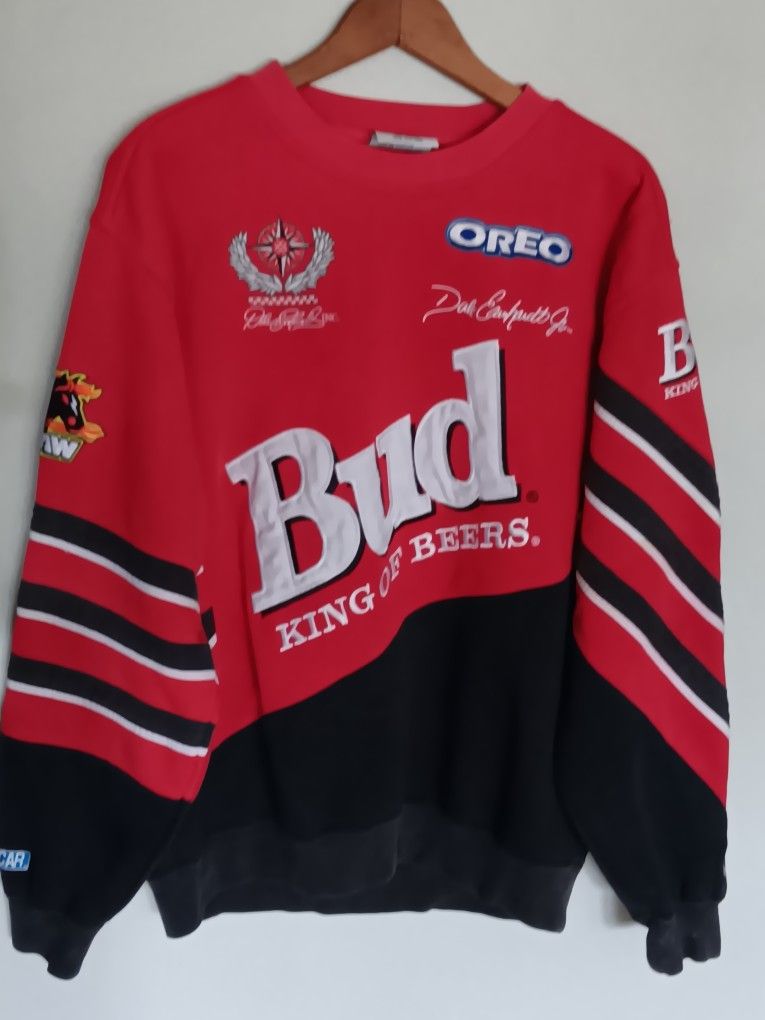 Vintage Budweiser Nascar Sweatshirt