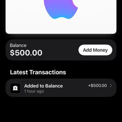 Apple Store Gift card