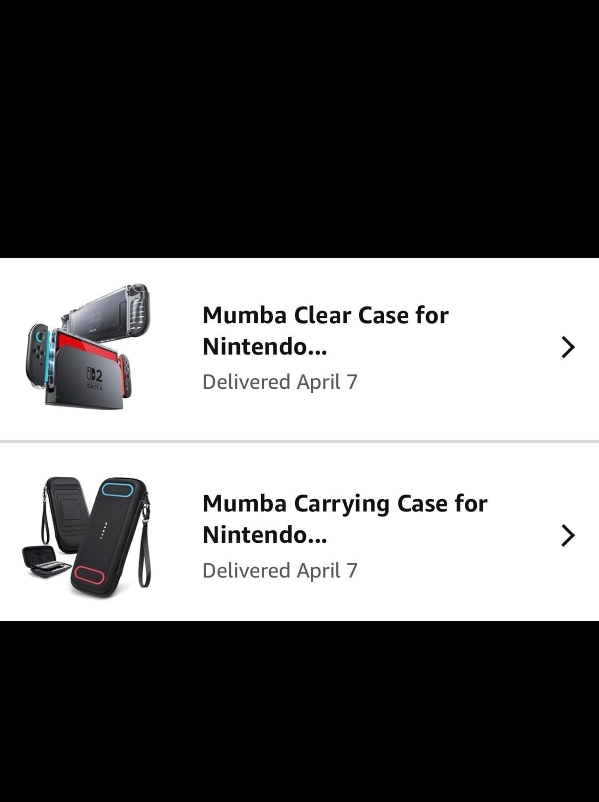 Nintendo Switch 2 Travel Case & Clear Case