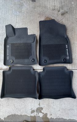 2024 Lexus ES 350 All-Weather Rubber Floor Mats Set