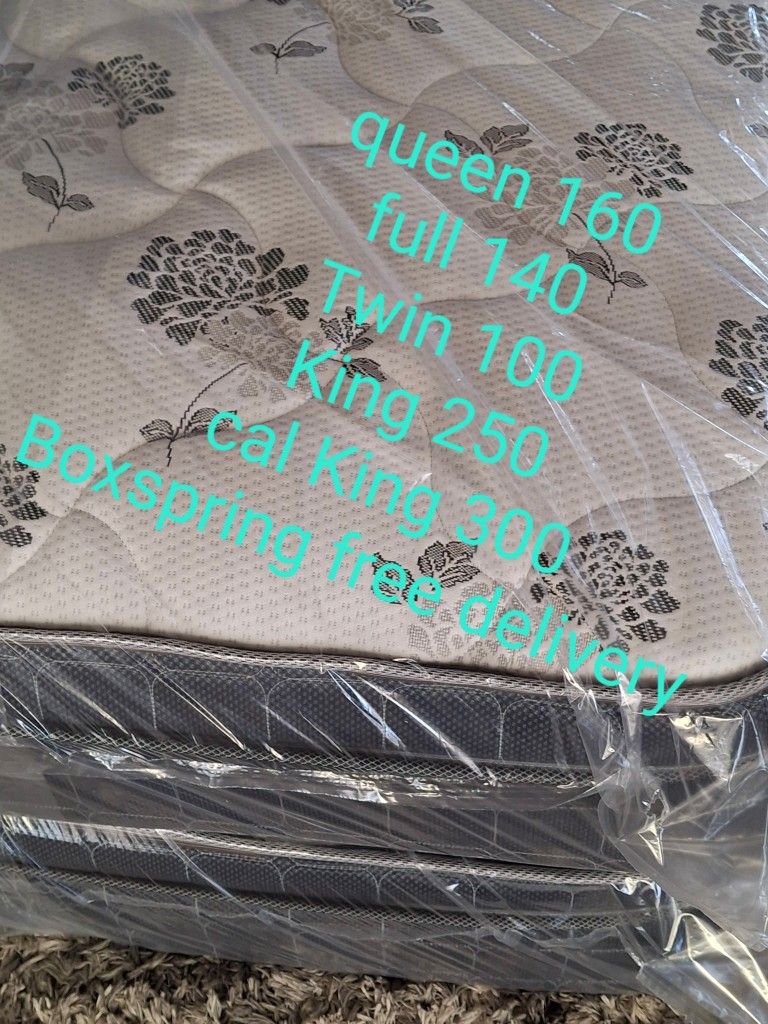 Mattress Pillow Top New 