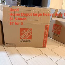 home depot large heavy duty box