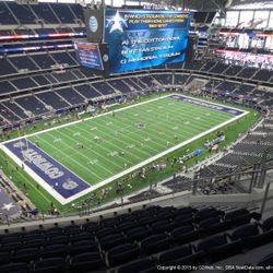 Cowboys vs eagles  sec 419 row 3 (4pack) $1200 for all 4 