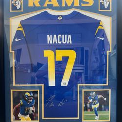 Fanatics: Puka Nacua LA Rams Autographed Royal Nike