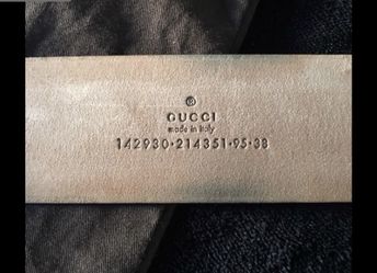 Real Gucci belt