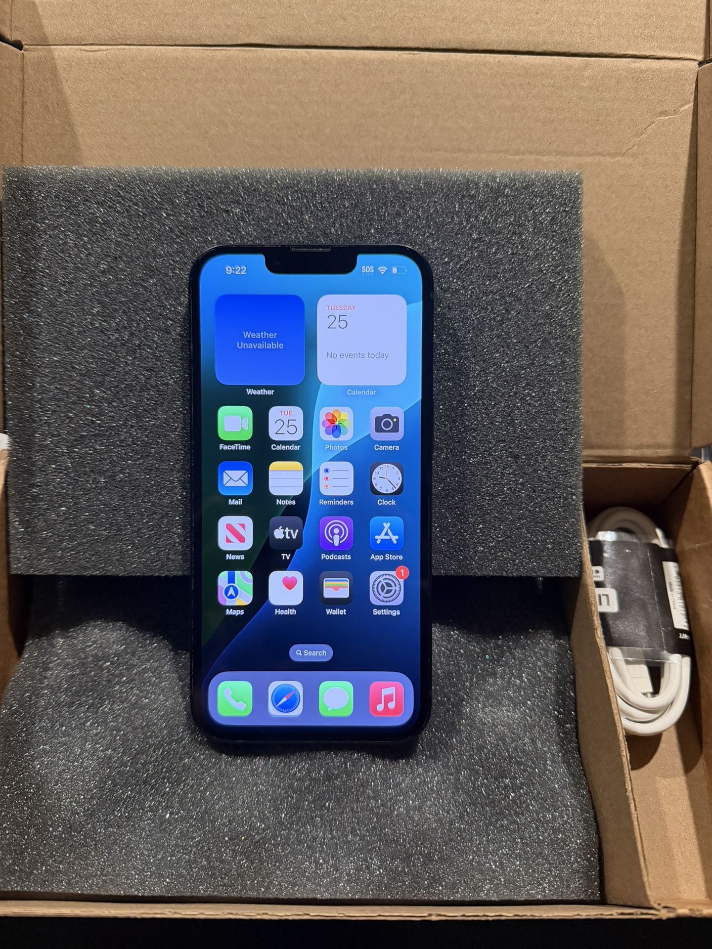 Used iPhone 13 Midnight 128GB - T-Mobile