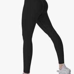 Workout Leggings with High Waist Tummy Control Small.   (G)