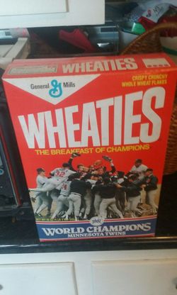 Wheaties box