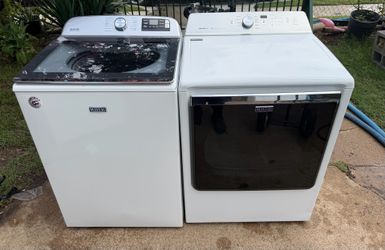 Maytag washer and dryer electric xl