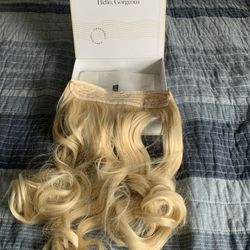 Light Blonde 16" Untangled Hair Extension 