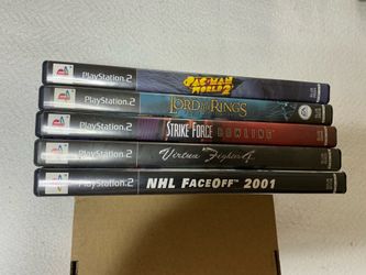 Black label ps2 lot