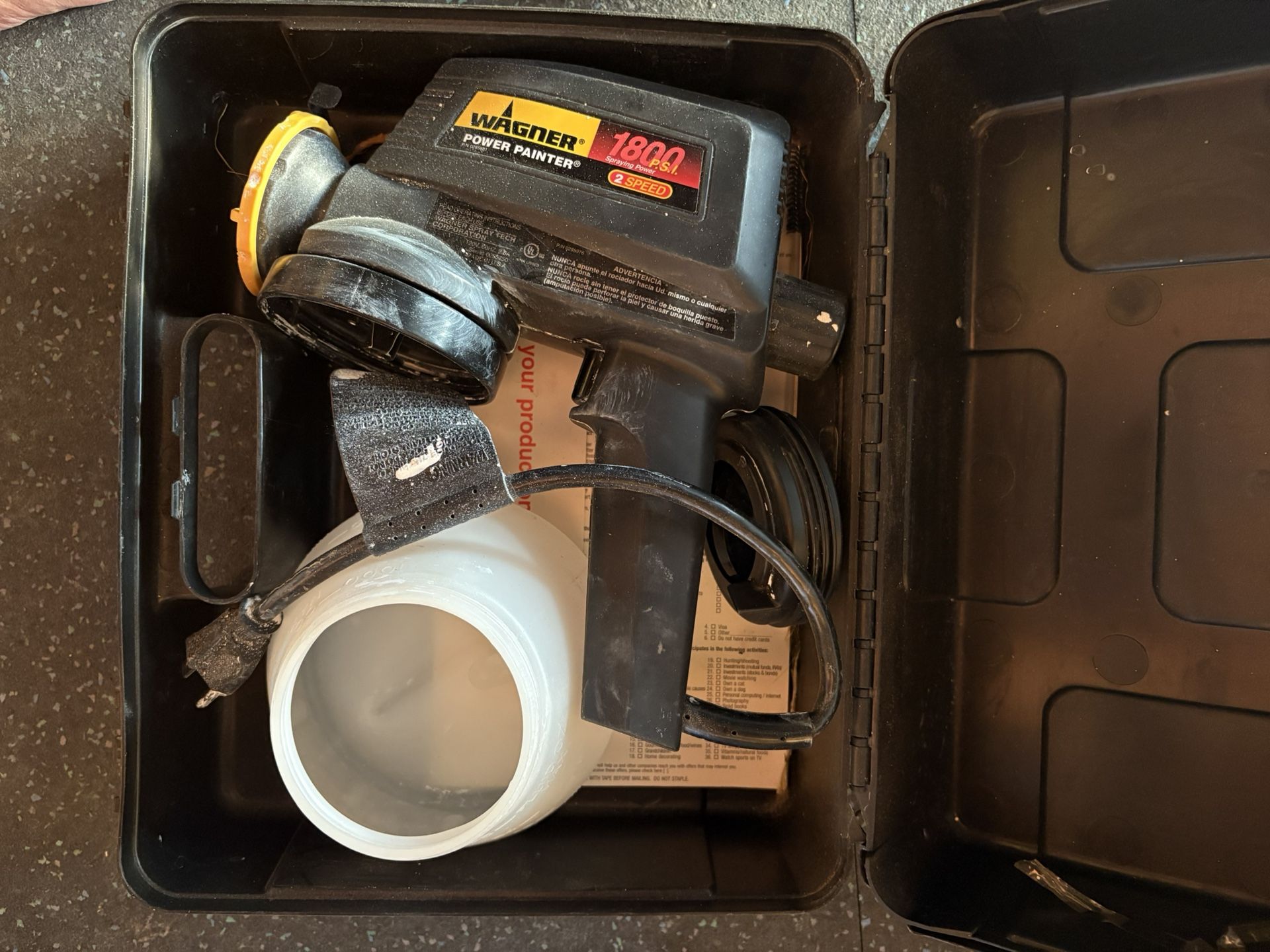 Wagner spray gun