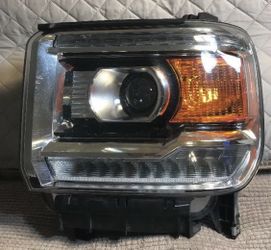 2014 2015 GMC Sierra 1500 Left Driver Side LED Headlight