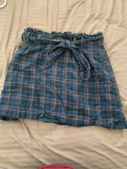 American Eagle Plaid Skirt SIZE L