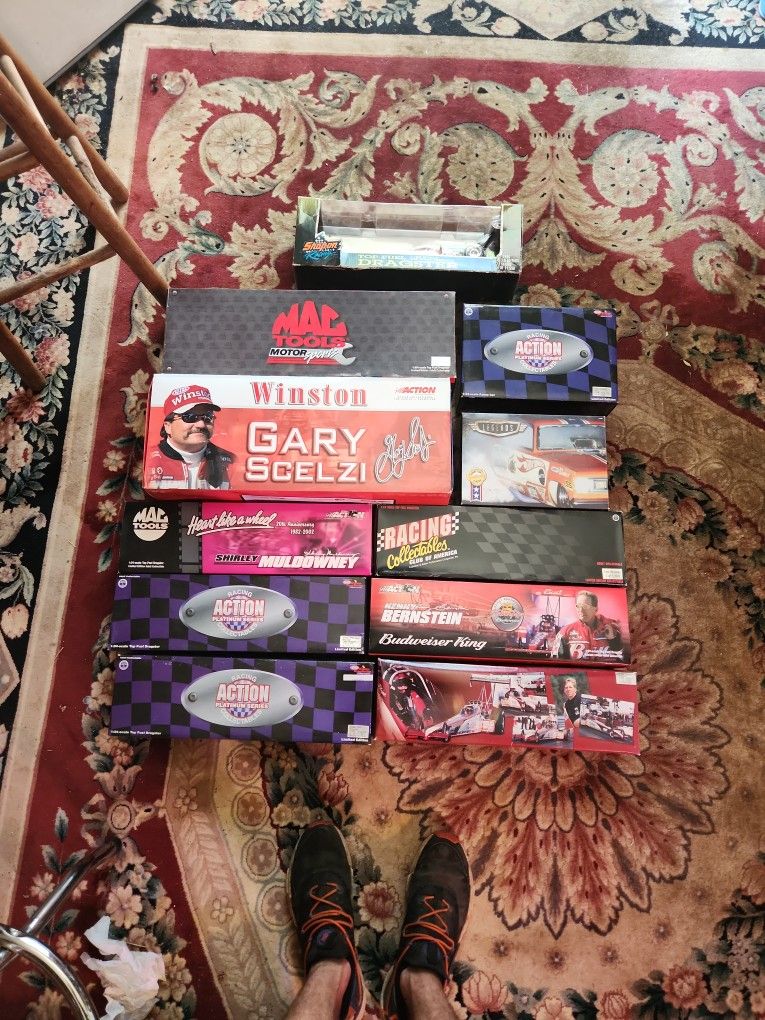 Lot Of Drag Racing Collectable Model Cars