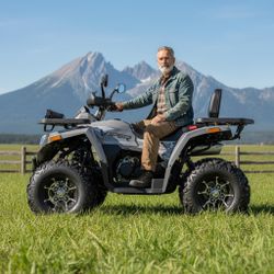 Tao Motor 2026 New Wholesale 4x2 Automatic Chain Drive Quad Bike Cuatrimotos ATV 250cc with EEC CE EPA