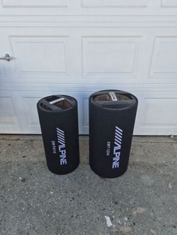 Alpine 10" and 12" bass tube