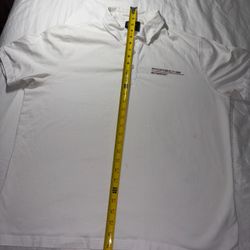 Porsche Motorsport Polo Shirt in White Large Like New men’s size large