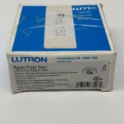 Lutron LRF2-OCR2B-P-WH Radio Powr Savr Wireless Occupancy/Vacancy Ceiling Sensor