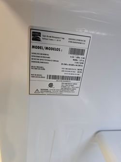 Kenmore Household Refrigerator White