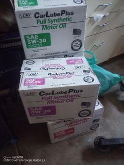 Synthetic Oil Change And Filter