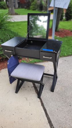 Vanity with Stool