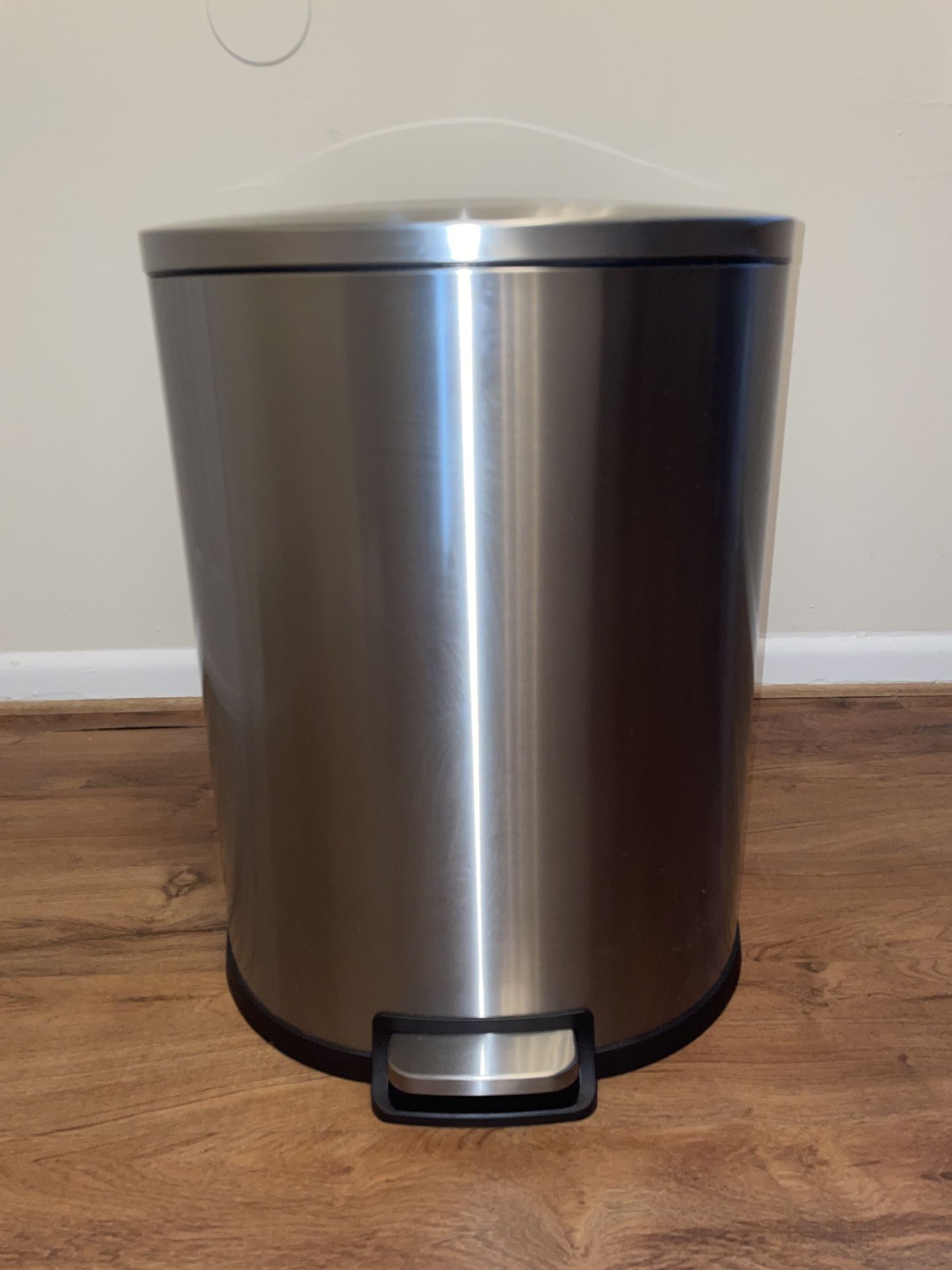 Stainless Steel Kitchen Step Trash Can 50L/13 Gallons