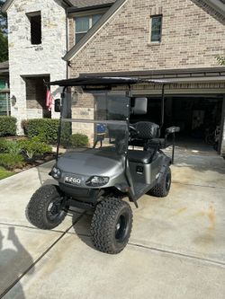EZGO off Road Golf Cart with LED under glow