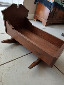 Vintage baby doll rocker
