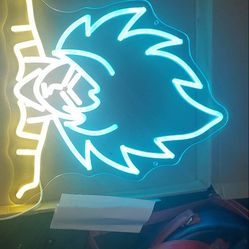 Goku Neon Light
