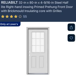 32x80 Brand New Door 