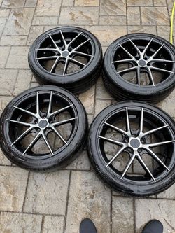 Niche 20” rims and tires 5x114.3