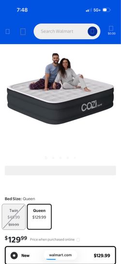 New inflatable mattress 20” queen