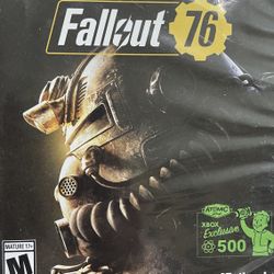 Fallout 76  Video Game- Microsoft Xbox One 